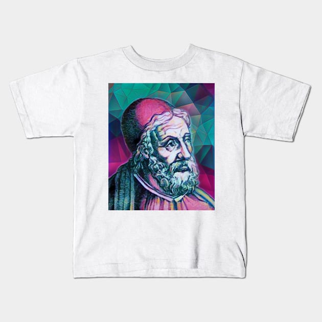 Al Tabari Portrait | Al Tabari Artwork 4 Kids T-Shirt by JustLit